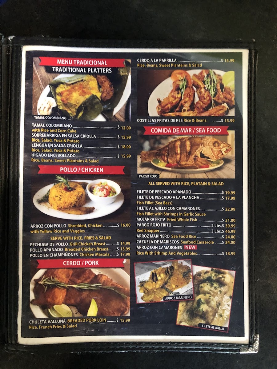 Mi Carreta Restaurant & Bakery Menu - Image 2