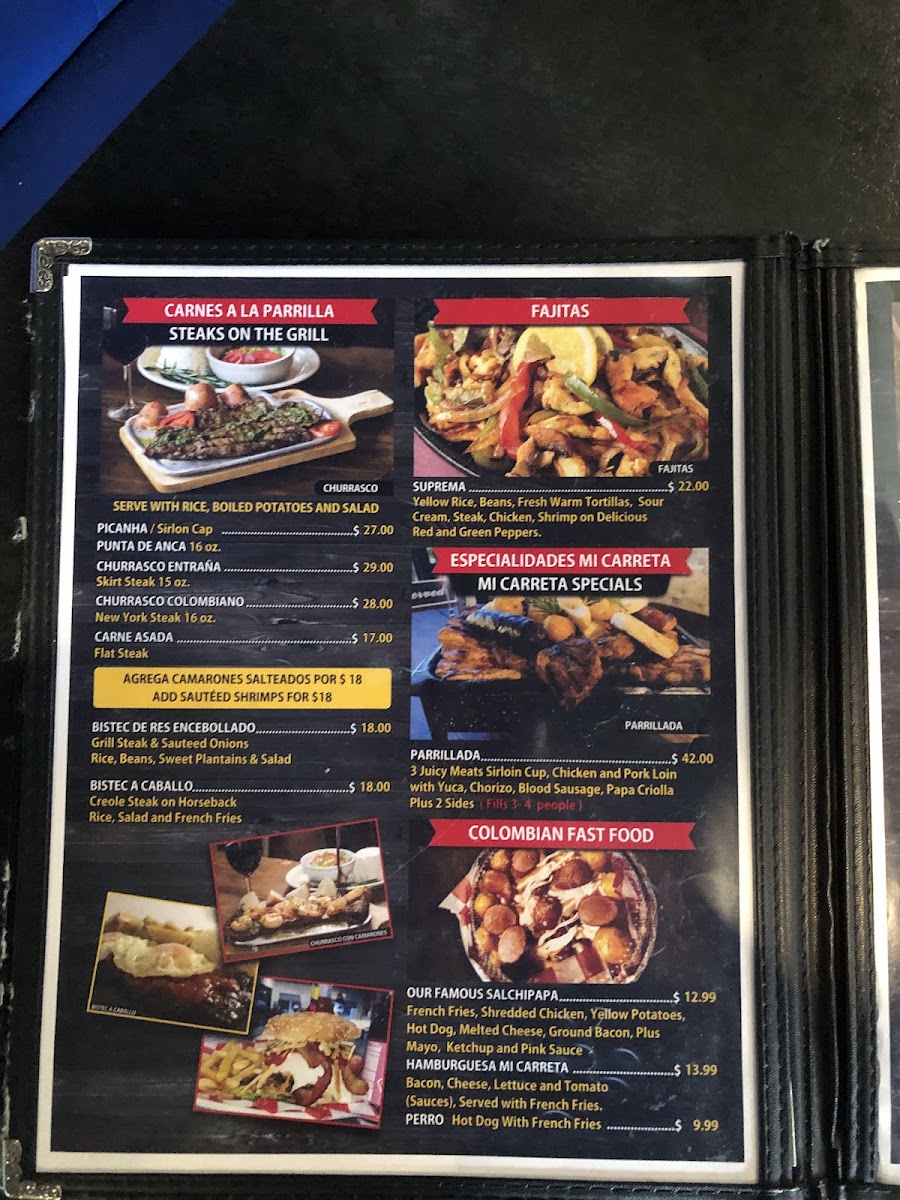 Mi Carreta Restaurant & Bakery Menu - Image 4